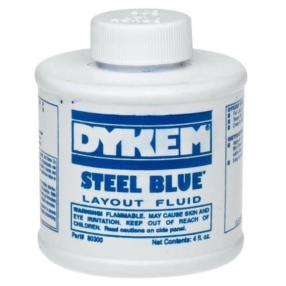 RAGUPEL 80300 Steel Blue Layout Fluid Brush-in-Cap (4oz)