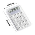 thumbnail image 3 of Mlkoz Kitchen & Dining, Standard Calculator 8 Digit With Large Display And Round Button Candy Color Calculator Portable For Office Home School, Women Gifts, 3 of 7