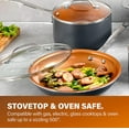 thumbnail image 3 of Gotham Steel 12 Piece Non-stick Cookware Set, Dishwasher Safe, Pots and Pans Set, 3 of 8