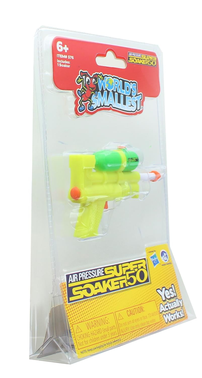 World s Smallest Super Soaker Water Gun Air Pressure Super
