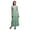 Mint Green2, variant on Bimba Bird Women Summer Printed V Neck Long Maxi Dress Holiday Resort Wear-Large Navy Blue
