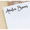 thumbnail image 3 of Printtoo Personalized Self Inking Custom Favor Stamp Custom Signature Rubber Stamper-58 x 22 mm, 3 of 4