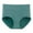 Green, variant on Midwennn Women Solid High Waist Plus Size Underwear Ｍenstrual Pants Pure Underwear Menstrual Underwear Mesh Thong Panties