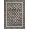 thumbnail image 1 of Momeni LILLILIH-4NVY5373 5 ft. 3 in. x 7 ft. 3 in. Lillihan Machine Made Traditional Rectangle Area Rug, Navy, 1 of 1