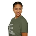 thumbnail image 5 of Funny Tuba Player T-Shirt Eat, Sleep, Tuba, Repeat, 5 of 7
