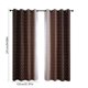 thumbnail image 3 of Juego de 2 cortinas opacas de 243 x 132 cm | Paneles aislantes del calor con diseño degradado para dormitorio, sala de estar y balcón., 3 of 6