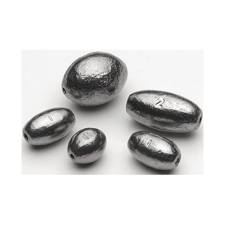 Bullet Weights® CPEG Lead Cat Pack-Egg Sinkers, 4 Sizes Fishing Weights
