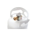 Flame King 5 lb Refillable Steel Propane Tank Cylinder with OPD Valve