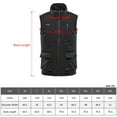 thumbnail image 3 of TFixol Chaleco calefactable de 11 zonas para hombres y mujeres al aire libre invierno cálido, 3 of 8