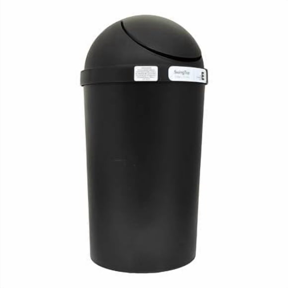 Bote de Basura Sterilite Balancín 11. 4 L Redondo Negro