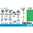 thumbnail image 6 of Kaskey Kids Football Guys Action Figures - Blue/Black vs Blue/White Inspire a Love of Football and Creative Play in Kids 3+ (30 pieces), 6 of 10