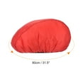 thumbnail image 2 of Uxcell Cycling Bicycle Helmet Cover Motorcycle Helmet Rain Cover Waterproof Ride Gear Helmet Cover Red, 2 of 5