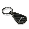 thumbnail image 2 of iPick Image for Jeep Grand Wagoneer Real Black Carbon Fiber Gunmetal Black Metal Teardrop Key Chain, Official Licensed, 2 of 7
