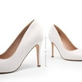 thumbnail image 4 of BURUDANI Women's High Heels Dress Pointed Toe Wedding Pump Shoes UWUMPU2415, 4 of 8