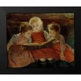 thumbnail image 2 of Firle, Walter 18x15 Black Modern Framed Museum Art Print Titled - A Good Book, 2 of 5
