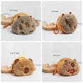 thumbnail image 2 of New Cartoon Small Gift Headphone Bag Charm Kapybara Coin Purse Keychain Charm Plush D, 2 of 8
