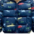 thumbnail image 5 of Gubotare Baby Boys Jacket Winter Coat Toddler Boys Girls Winter Fleece Jackets Puffer Padded Coat Hooded Outwear Clothing for Baby Kids Size 12 18 Months (Navy,12-18 Months), 5 of 5