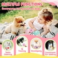 thumbnail image 4 of Puppy Toys XIUGOAL, rosa, para la dentición, con pelota y cuerdas, 4 of 7