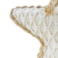 thumbnail image 4 of Holiday Time Farbic / Jute Star Ornament, 4 of 4