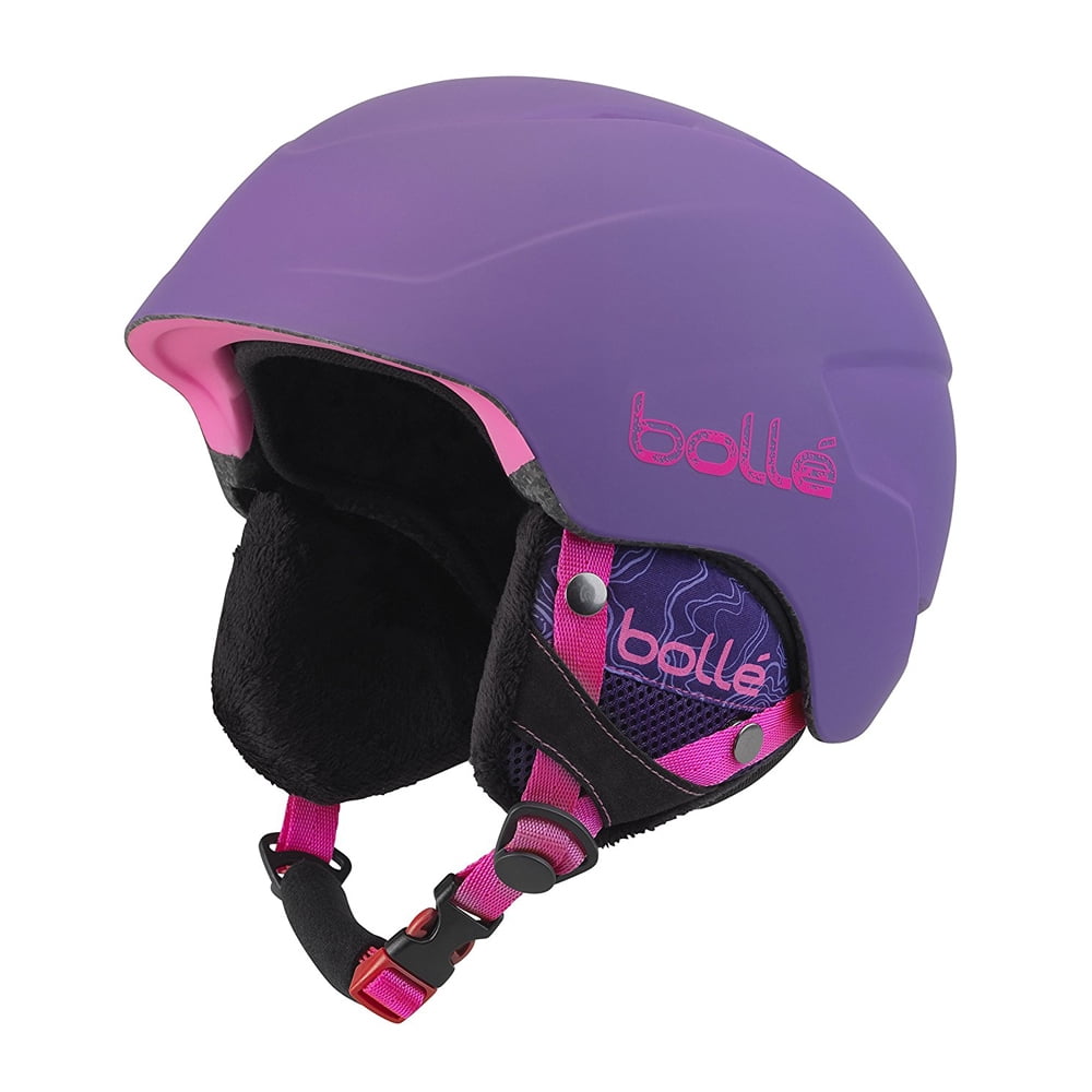 Bolle Winter B-Lieve Soft Purple Spray 51-53cm 31493 Ski Helmet Click-to-Fit by Bolle