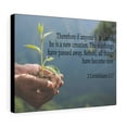 thumbnail image 4 of Scripture Walls  Anyone is a New Creation 2 Corinthians 5:17 Bible Verse Canvas Christian Wall Art Ready to Hang Unframed, 4 of 9