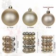 thumbnail image 3 of Adornos de Bolas Navideñas Briful 30 piezas irrompibles de 2 cm, 3 of 6