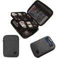 thumbnail image 1 of BAGSMART Electronic Organizer, Travel Cable Organizer Double Layer Electronics Accessories Cases Portable for Tablet, 1 of 5