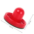thumbnail image 2 of GAXIRE 1Set Hockey Pucks and Pushers Set Smooth Sliding Plastic Table Hockey Accessories, 2 of 6