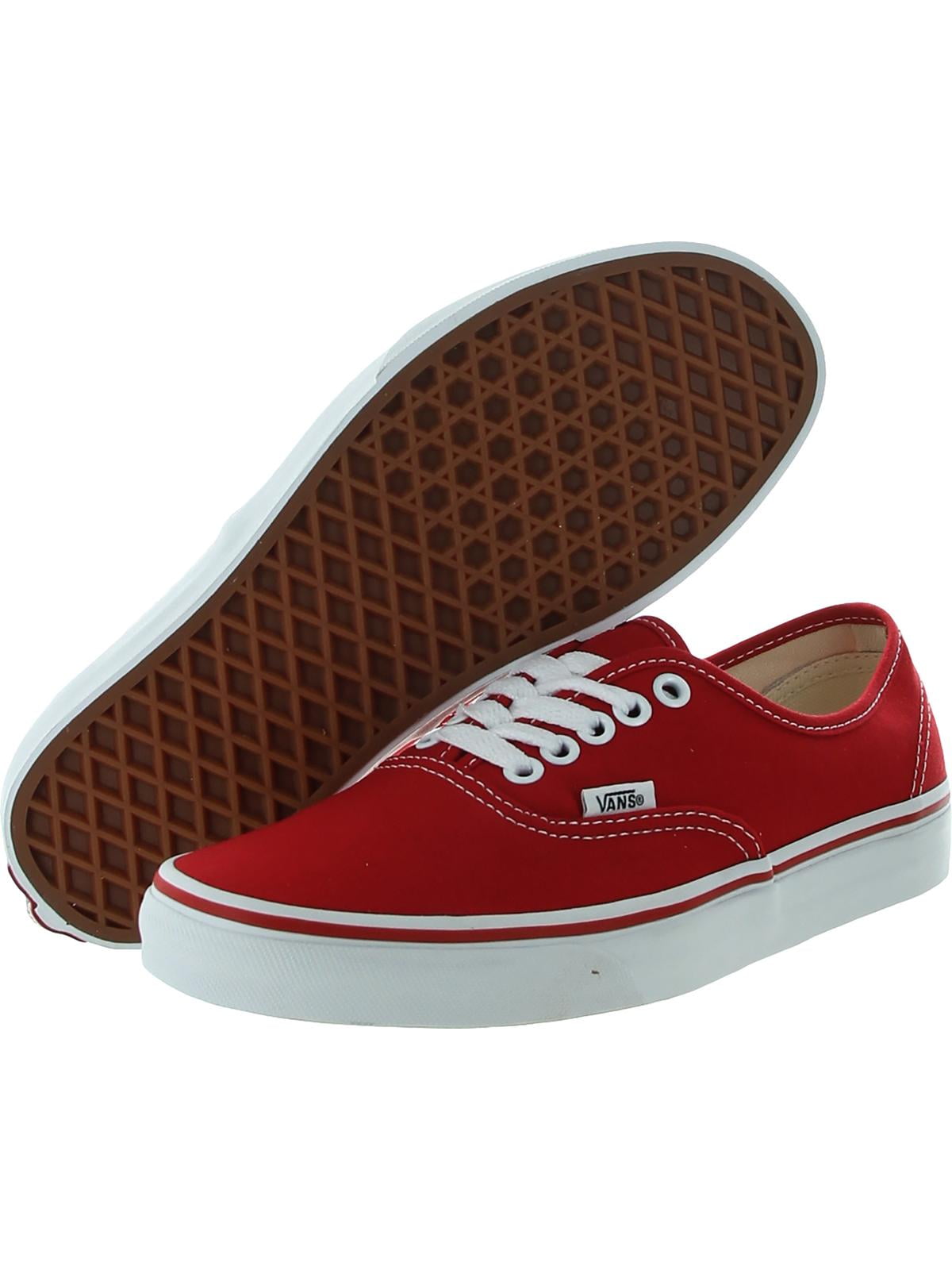 red vans shoes for boys