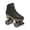 Black, variant on Sure-Grip Quad Roller Skates - Stardust (Fame Wheels)