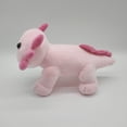 thumbnail image 2 of Axolotl Peluches de 9,8 pulgadas, suave y lindo Axolotl, peluches, almohada, muñeca, regalo de cumpleaños para niños, decoración del hogar (rosa) Rojo Verde, 2 of 7