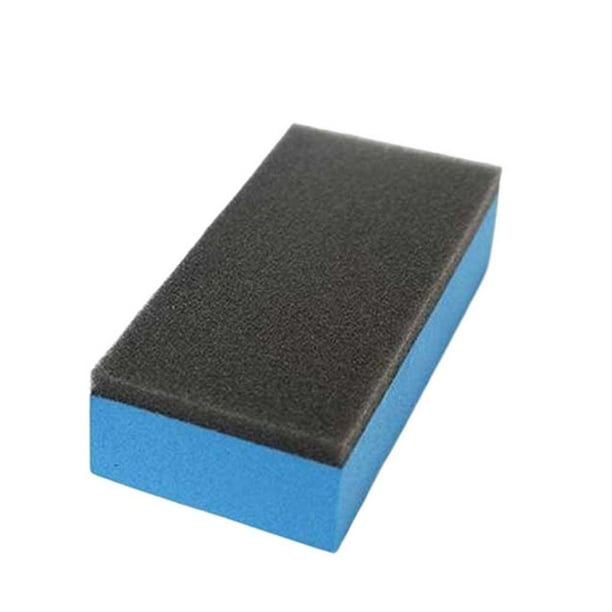 Youkk Car Ceramic Coating Sponge Blue Square Applicator Glass Wax Coat Scrubber Cleaning Tool Pads for Polishing Repairing