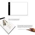 thumbnail image 2 of Matsuzay Escritorio de escritura de Anime, plataforma de visualización translúcida, estación de copia, tablero emisor de luz pinturas No.1, 2 of 6