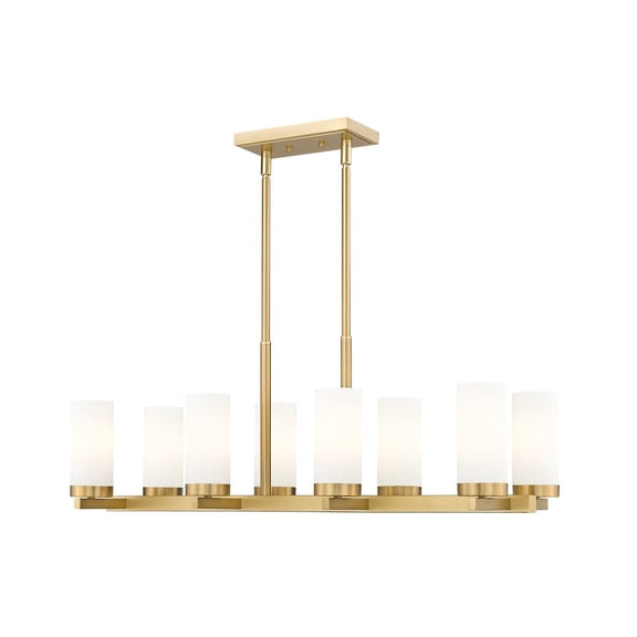 Z-Lite 8 Light Linear Chandelier