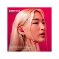 thumbnail image 6 of True Wireless Bluetooth Earbuds With Charging Case, Dark Pink+, IPX4 Sweat Resistant, Dual Connect, 3 EQ Sound Modes, 6 of 7