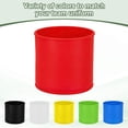 thumbnail image 3 of Bandas de pierna de fútbol de silicona Uxcell, correas suaves y antideslizantes para sujetar las mangas de los protectores de espinilla, 1 par, tamaño L, color blanco, 3 of 6