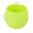 thumbnail image 3 of Round Mini Plastic Succulent Planter Pot, Colorful Small Desktop Flower Container, Lightweight Nursery Plant Pot For Cactus, Herb, Bonsai, Ideal For Home, Office, Balcony And Indoor Desktop Decor, 3 of 6