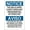 Warning Sign 1, variant on Bilingual Notice Vendors and Visitors Must Register 8"x12" Metal Tin Sign, Specialty Bilingual/Spanish No.6856, Facility Sign