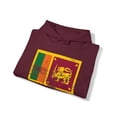 thumbnail image 4 of Sri Lanka Sinhalese Flag Pride Hoodie, Gifts, Hooded Sweatshirt, 4 of 4