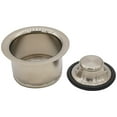 thumbnail image 2 of Westbrass D2082-07 3-1/2" Extra-Deep Collar Waste Disposal Flange & Stopper, Satin Nickel, 2 of 7