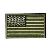 Tactical USA Flag Patch with Velcro Backing