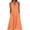Orange, variant on Womens Dresses Sundresses for Ombre Gradient V Neck Sleeveless Long Flowy Summer White S