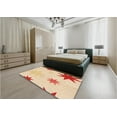 thumbnail image 5 of Ahgly Company Machine Washable Indoor Rectangle Transitional Construction Cone Orange Area Rugs, 2' x 3', 5 of 7