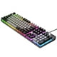 thumbnail image 2 of mecánico para juegos con cable, RGB retroiluminado USB 104 teclas Respuesta rápida Controles multimedia cómodos, para computadora de , gris negro Macarena  Teclado mecánico, 2 of 4