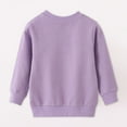 thumbnail image 5 of Yindaity Hoodies for Girl Toddler Boys Sweatshirts Patterned Long Sleeve Pullover Crewneck Tops Shirts(Purple,7-8 Years), 5 of 9