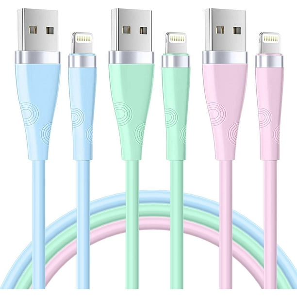 [Apple MFi Certified] iPhone Charger 6FT USB Lightning Cable Fast