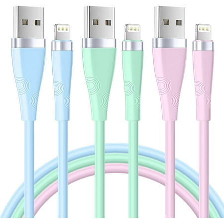 [Apple MFi Certified] iPhone Charger 6FT USB Lightning Cable Fast Charging iPhone Charger Cord