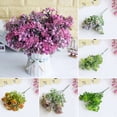 thumbnail image 2 of 1 Bouquet Small Fruits Artificial Plant 7 Branches Wedding Hotel Home Decoration, 2 of 7