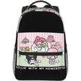 thumbnail image 7 of My Kawaii Melody Backpack Laptop Bags Business Backpack for Men Women Weekend Book Bag Travel Hiking Camping Work, 7 of 7