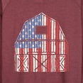 thumbnail image 3 of Instant Message - USA Barn Lightweight French Terry Wide Neck Long Sleeve Graphic Shirt, 3 of 6